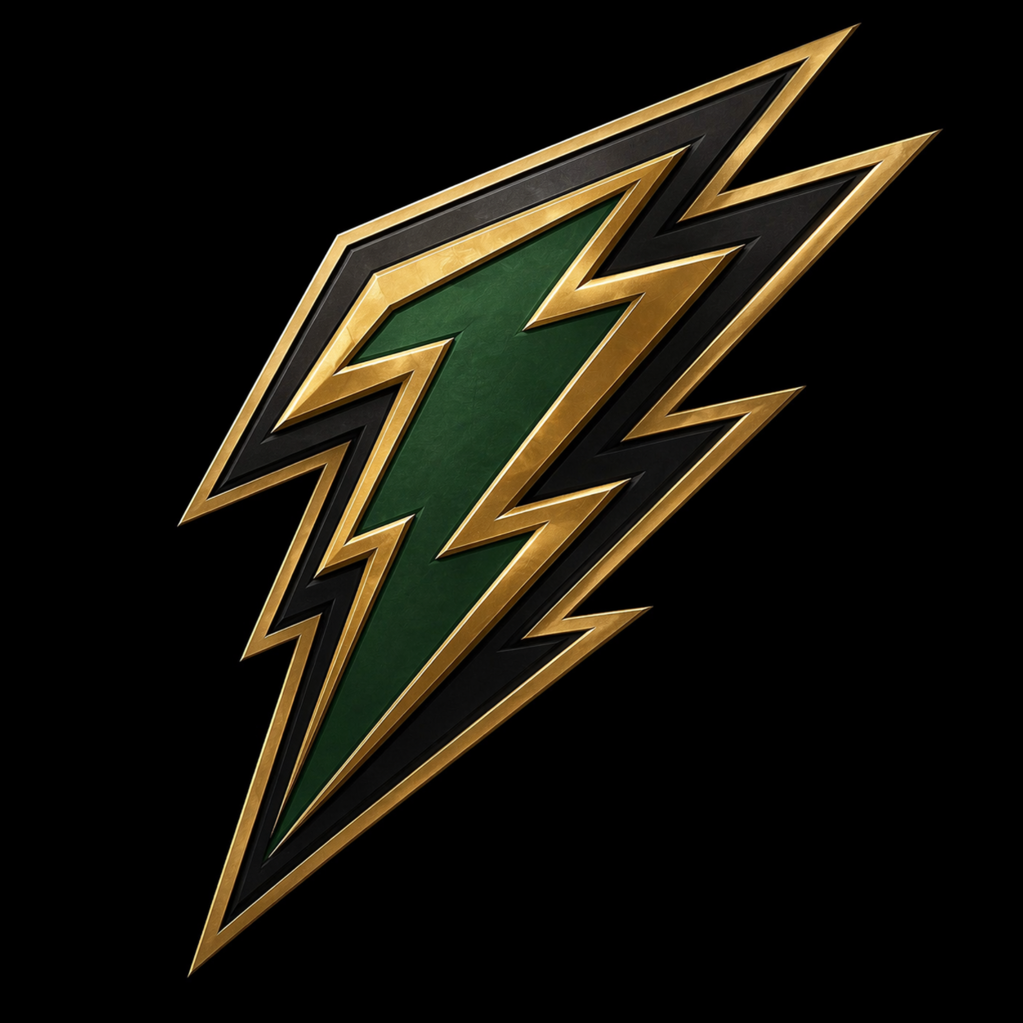 Houston Trailblazers lightning bolt logo